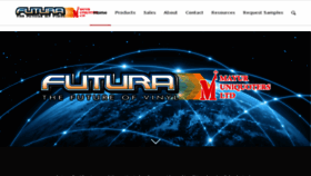 What Futuratextiles.com website looked like in 2017 (6 years ago)