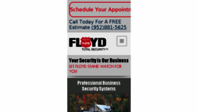 What Floydtotalsecurity.com website looked like in 2017 (6 years ago)