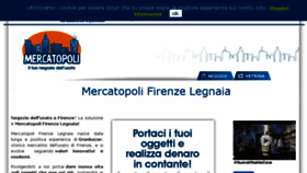 What Firenzelegnaia.mercatopoli.it website looked like in 2017 (6 years ago)