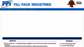 What Fillpack.in website looked like in 2017 (6 years ago)