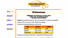 What Fahrkunst.de website looked like in 2017 (6 years ago)