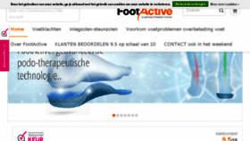 What Footactive.nl website looked like in 2017 (6 years ago)