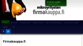 What Firmakauppa.fi website looked like in 2017 (6 years ago)