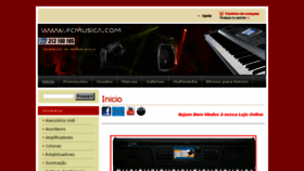 What Fcmusica.com website looked like in 2017 (6 years ago)
