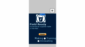 What Fieldready.org website looked like in 2017 (6 years ago)