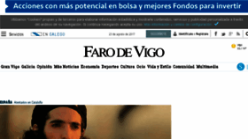 What Farodevigo.com website looked like in 2017 (6 years ago)