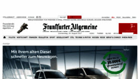 What Frankfurter-zeitung.net website looked like in 2017 (6 years ago)