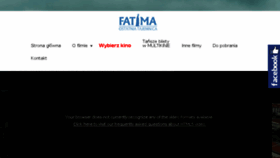 What Fatimafilm.pl website looked like in 2017 (6 years ago)