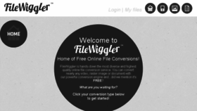 What Filewiggler.com website looked like in 2017 (6 years ago)