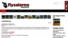 What Flysalerno.net website looked like in 2017 (6 years ago)