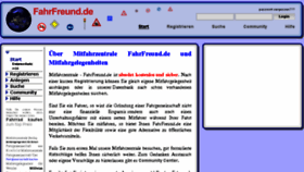 What Fahrfreund.de website looked like in 2017 (6 years ago)