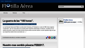 What Flotilla-aerea.com website looked like in 2017 (6 years ago)