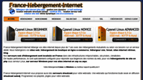 What France-hebergement-internet.com website looked like in 2017 (6 years ago)