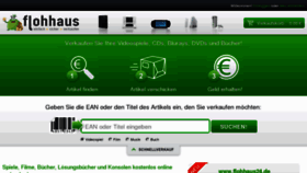 What Flohhaus.de website looked like in 2017 (6 years ago)