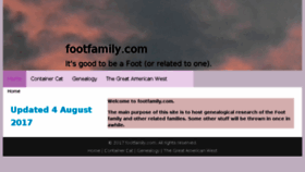 What Footfamily.com website looked like in 2017 (6 years ago)