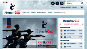 What Frenchcup.fr website looked like in 2017 (6 years ago)