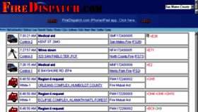 What Firedispatch.com website looked like in 2017 (6 years ago)