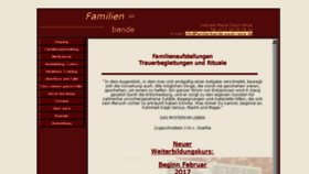 What Familienbande-pauls-reize.de website looked like in 2017 (6 years ago)