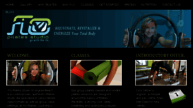 What Flopilatesstudio.com website looked like in 2017 (6 years ago)