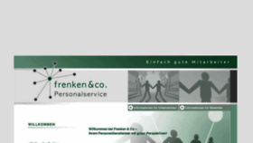 What Frenkenundco.de website looked like in 2017 (6 years ago)