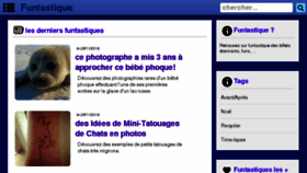 What Funtastique.fr website looked like in 2017 (6 years ago)