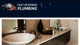 What Fastresponseplumbing.com website looked like in 2017 (6 years ago)