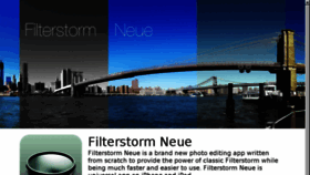What Filterstorm.com website looked like in 2017 (6 years ago)