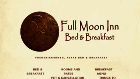 What Fullmooninn.com website looked like in 2017 (6 years ago)