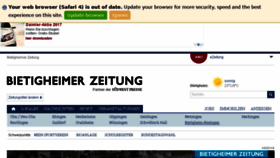 What Freiberger-zeitung.de website looked like in 2017 (6 years ago)