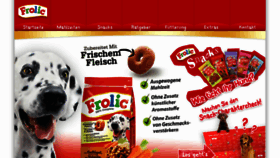 What Frolic.de website looked like in 2017 (6 years ago)