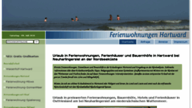What Ferienwohnungen-hartward.de website looked like in 2017 (6 years ago)