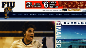 What Fiusports.com website looked like in 2017 (6 years ago)