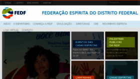 What Fedf.org.br website looked like in 2017 (6 years ago)