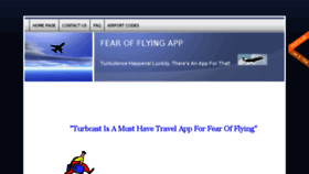 What Fearofflyingapps.com website looked like in 2017 (6 years ago)
