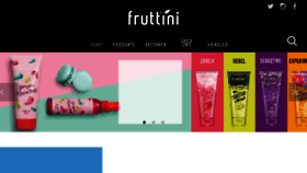 What Fruttini.de website looked like in 2017 (6 years ago)