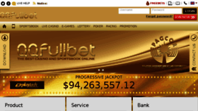 What Fullbet88.com website looked like in 2017 (6 years ago)
