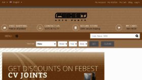 What Febest24.com website looked like in 2017 (6 years ago)