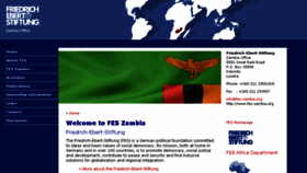 What Fes-zambia.org website looked like in 2017 (6 years ago)