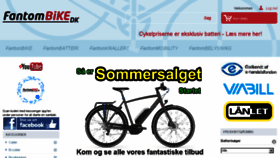 What Fantombike.dk website looked like in 2017 (6 years ago)