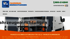 What Fahrzeugeinrichtung-storevan.de website looked like in 2017 (6 years ago)