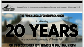 What Fathershousegf.org website looked like in 2017 (6 years ago)