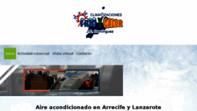 What Frioycalorjcdominguez.com website looked like in 2017 (6 years ago)