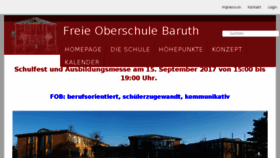 What Freie-oberschule-baruth.de website looked like in 2017 (6 years ago)