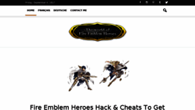 What Fireemblemheroestips.com website looked like in 2017 (6 years ago)