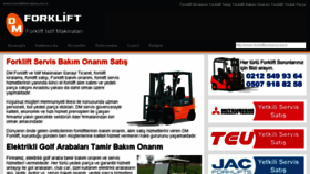 What Forkliftkiralama.biz.tr website looked like in 2017 (6 years ago)