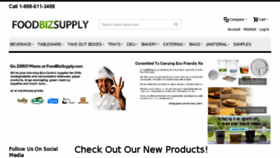 What Foodbizsupply.com website looked like in 2017 (6 years ago)