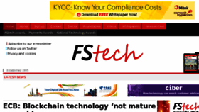 What Fstech.co.uk website looked like in 2017 (6 years ago)
