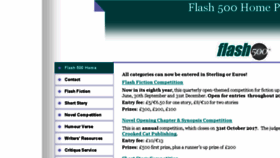 What Flash500.com website looked like in 2017 (6 years ago)