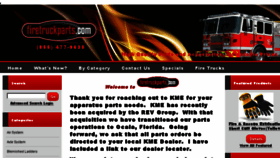 What Firetruckparts.com website looked like in 2017 (6 years ago)