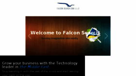 What Falconsearch.com website looked like in 2017 (6 years ago)